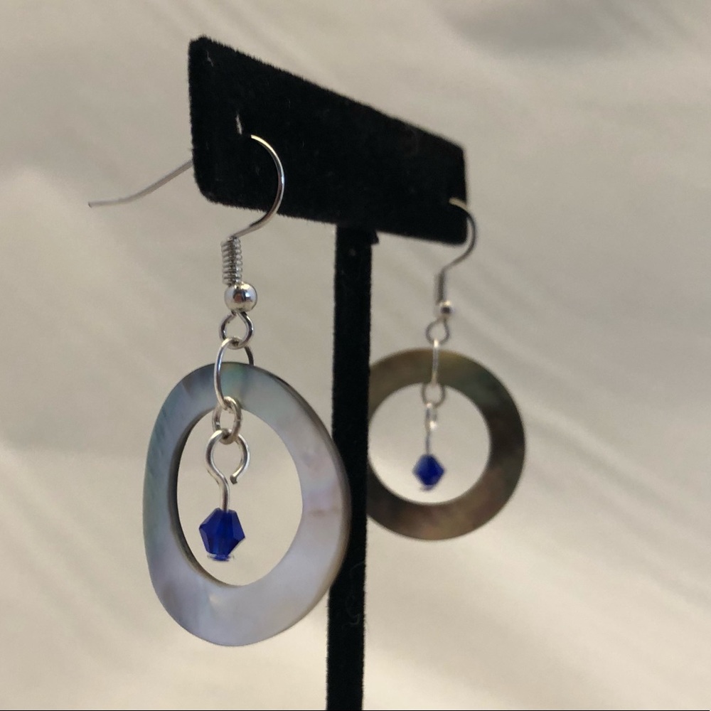 Handmade shell earrings